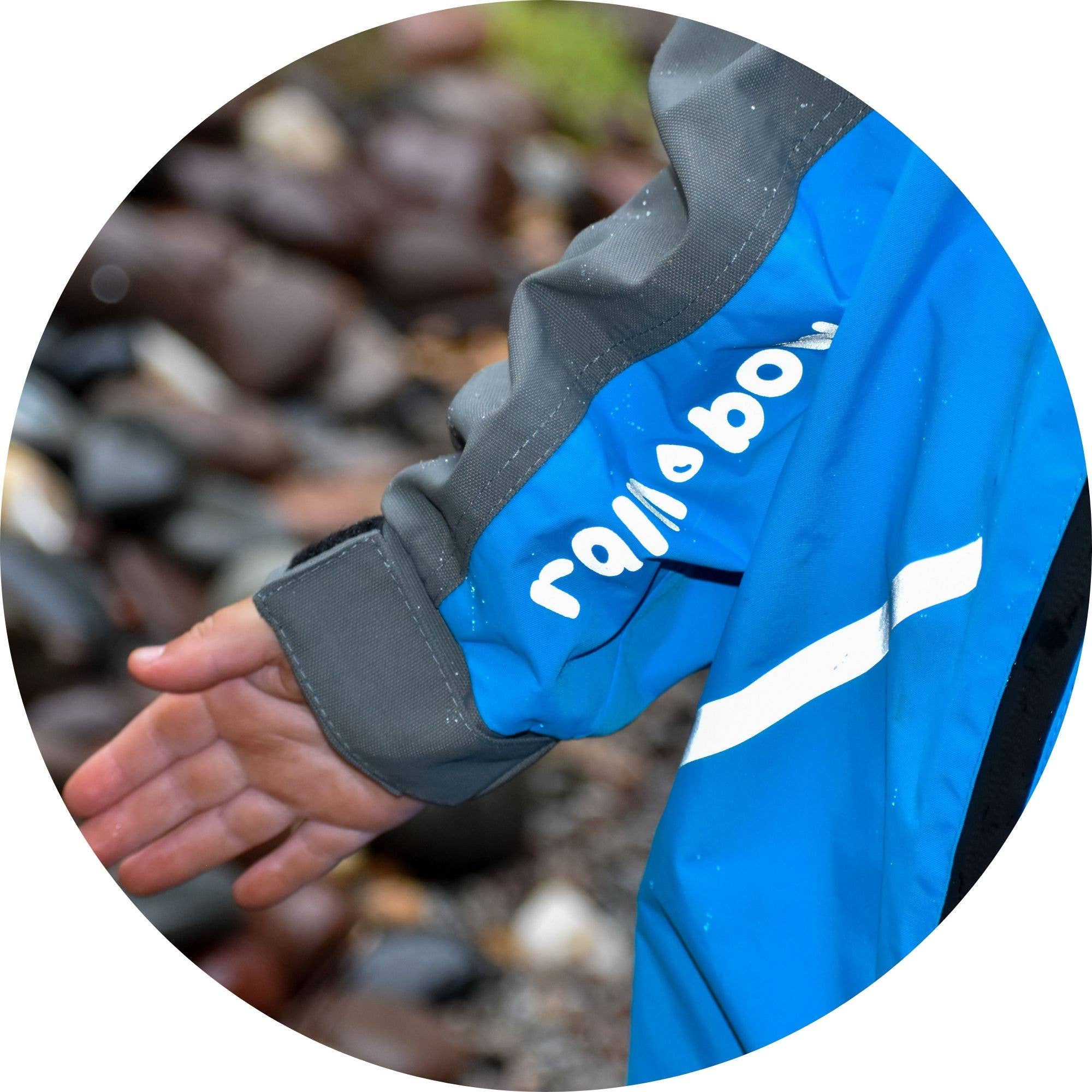 L-Bow Mittens – Fato de chuva – Criança por atacado – Fato de Chuva Impermeável para Crianças Rain-Bow4