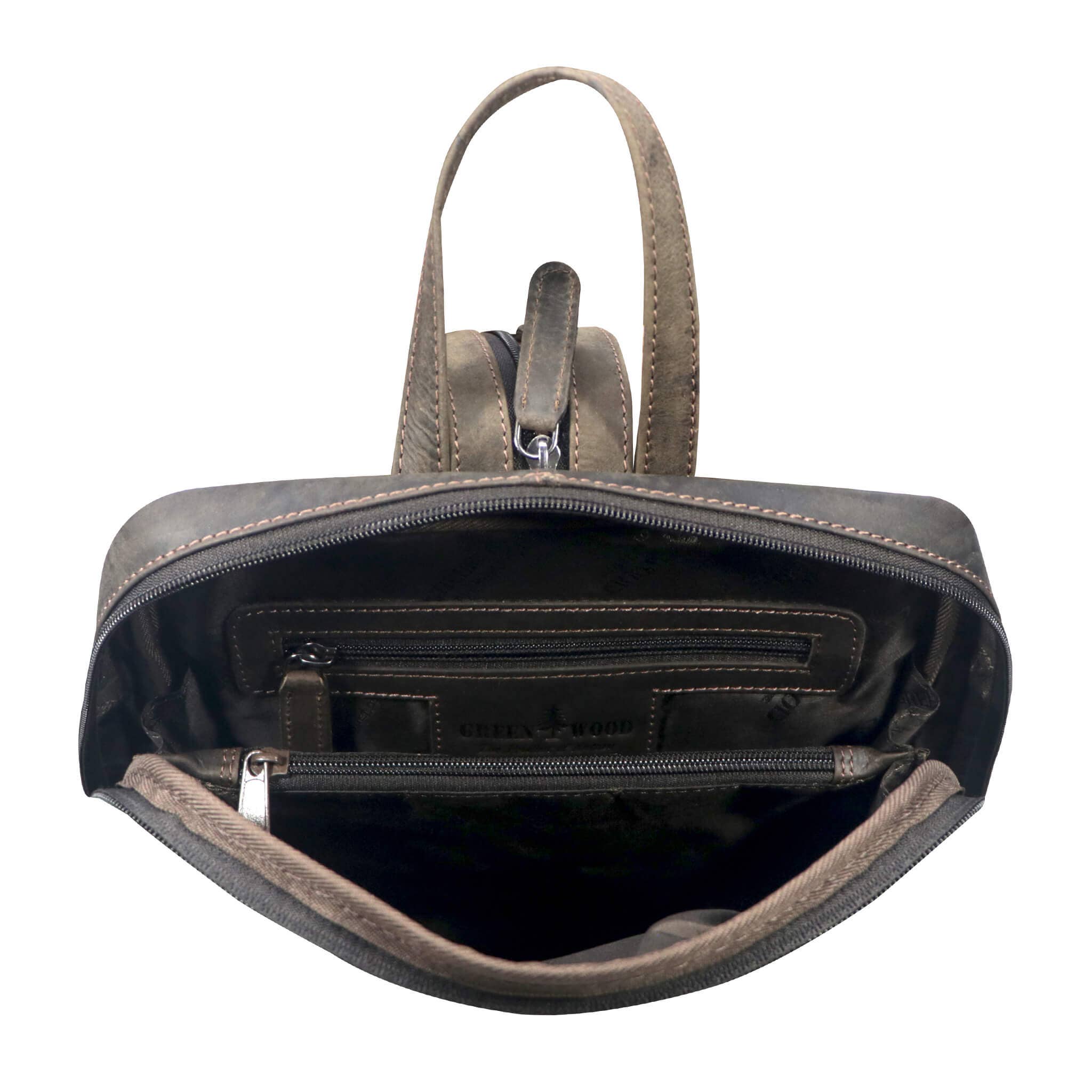 Greenwood - Wholesale Rugzak - Dames - Anna vintage leren rugzak, kleine damestas, leren daypack12