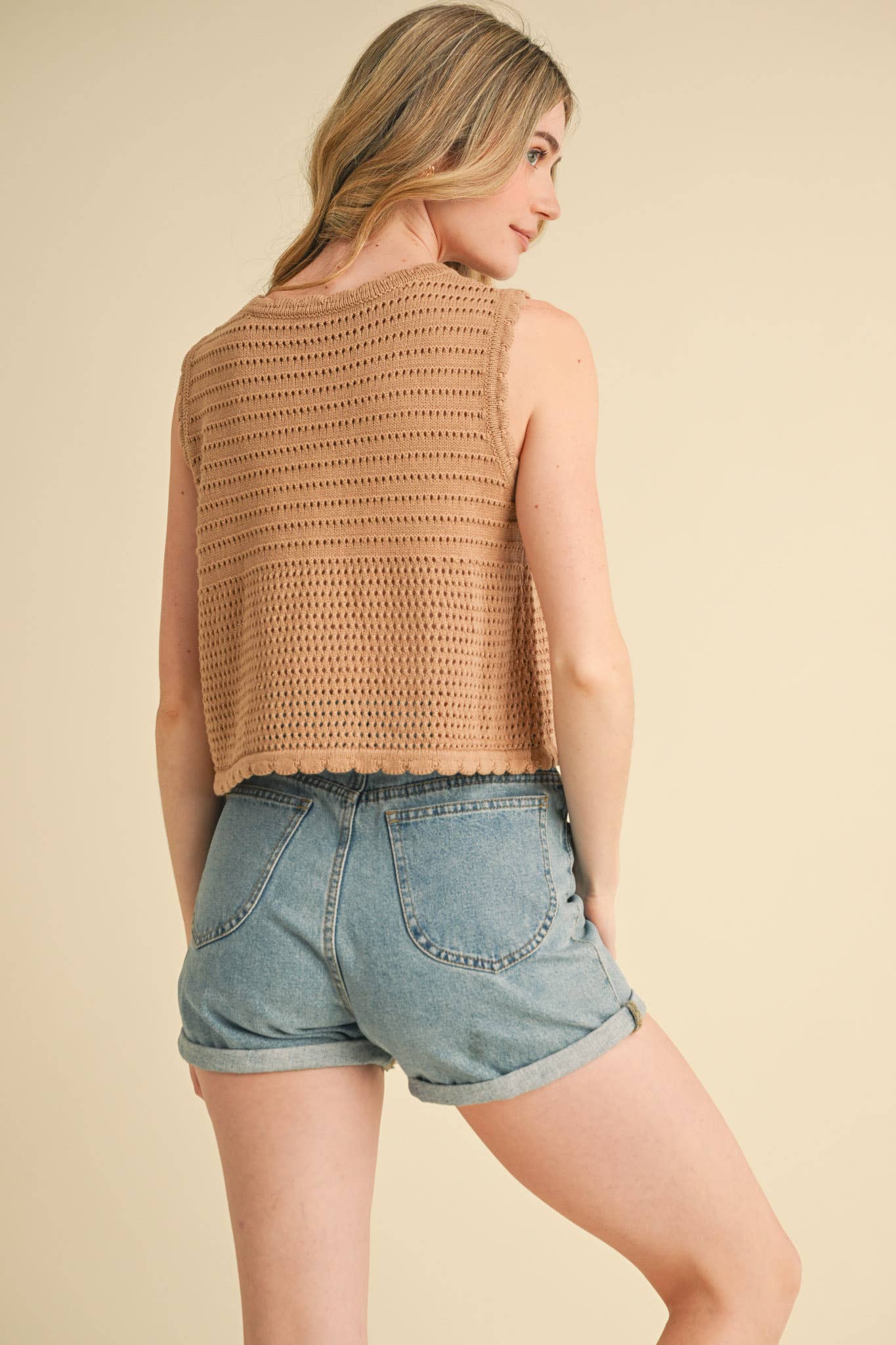 &MERCI – wholesale Tröjväst – Dam – TIE FRONT TRÖJVÄST MSW1087210