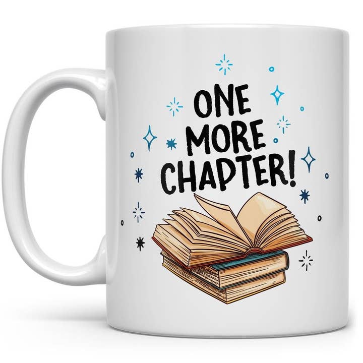 One More Chapter Mug, Book Reading Lover Gifts for wholesale by Loftipop