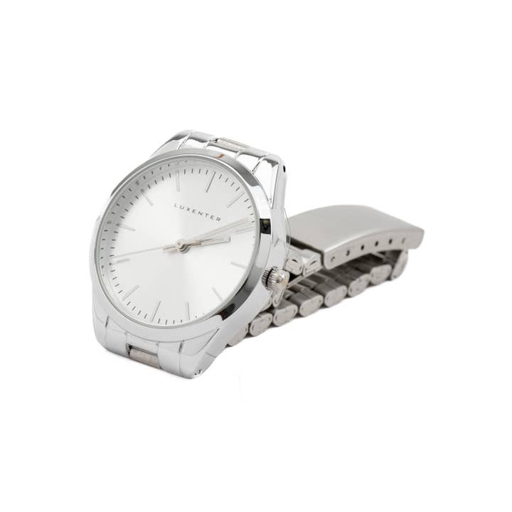 Luxenter - Venta al por mayor Reloj de pulsera - Mujer - Reloj Luxenter Verni acabado en plata