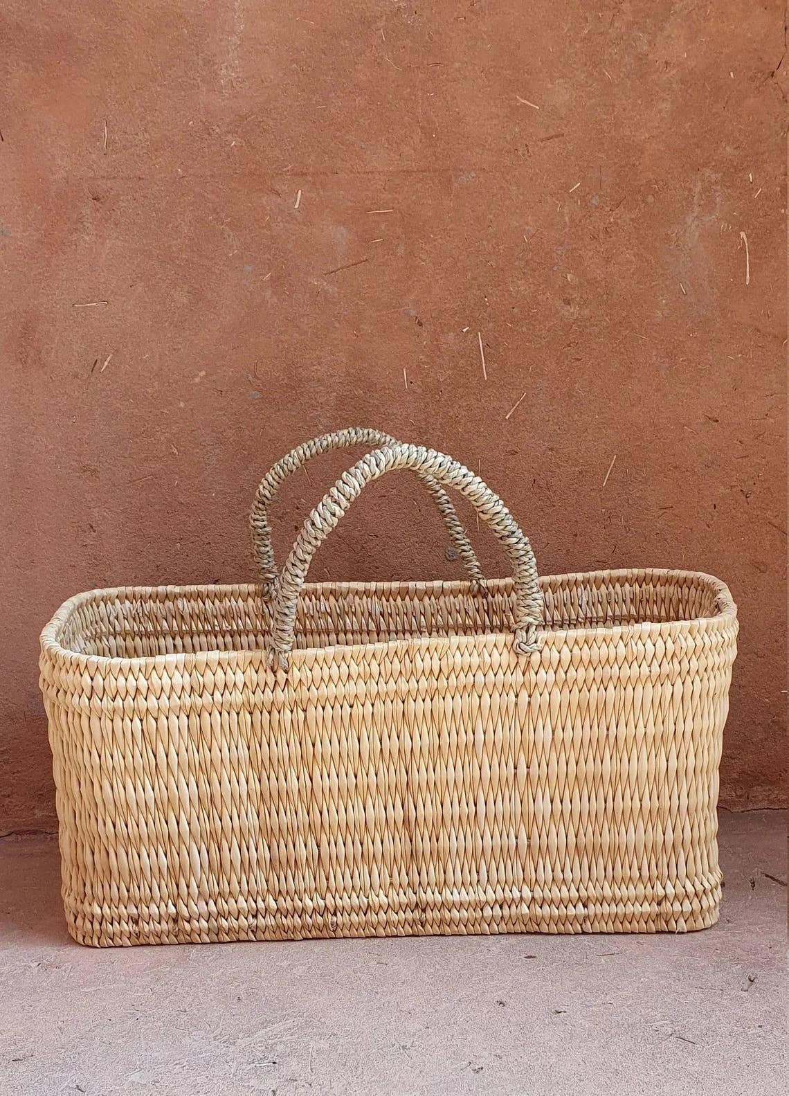 High crafty - Wholesale Beach Bag - French Market Tote – Handmade Moroccan Straw Bag with Leathe3