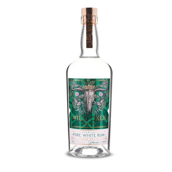 Wild Oxen Pure White Rum 70cl for wholesale by Abingdon Distillery