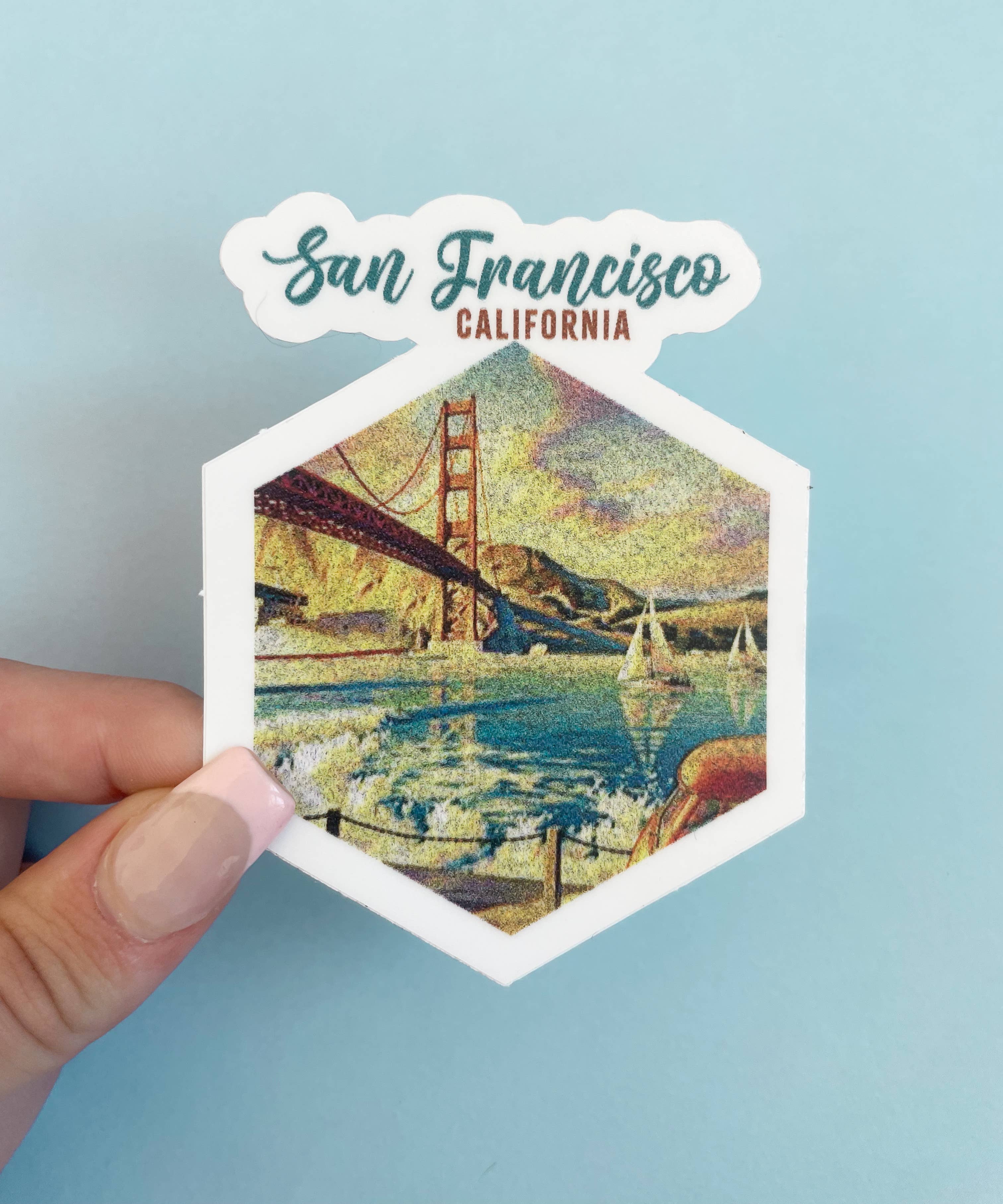 MOJA - Wholesale Sticker - San Fransisco Vinyl Sticker