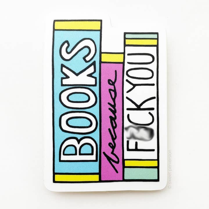 Boeken omdat sticker voor wholesale door Sweet Perversion