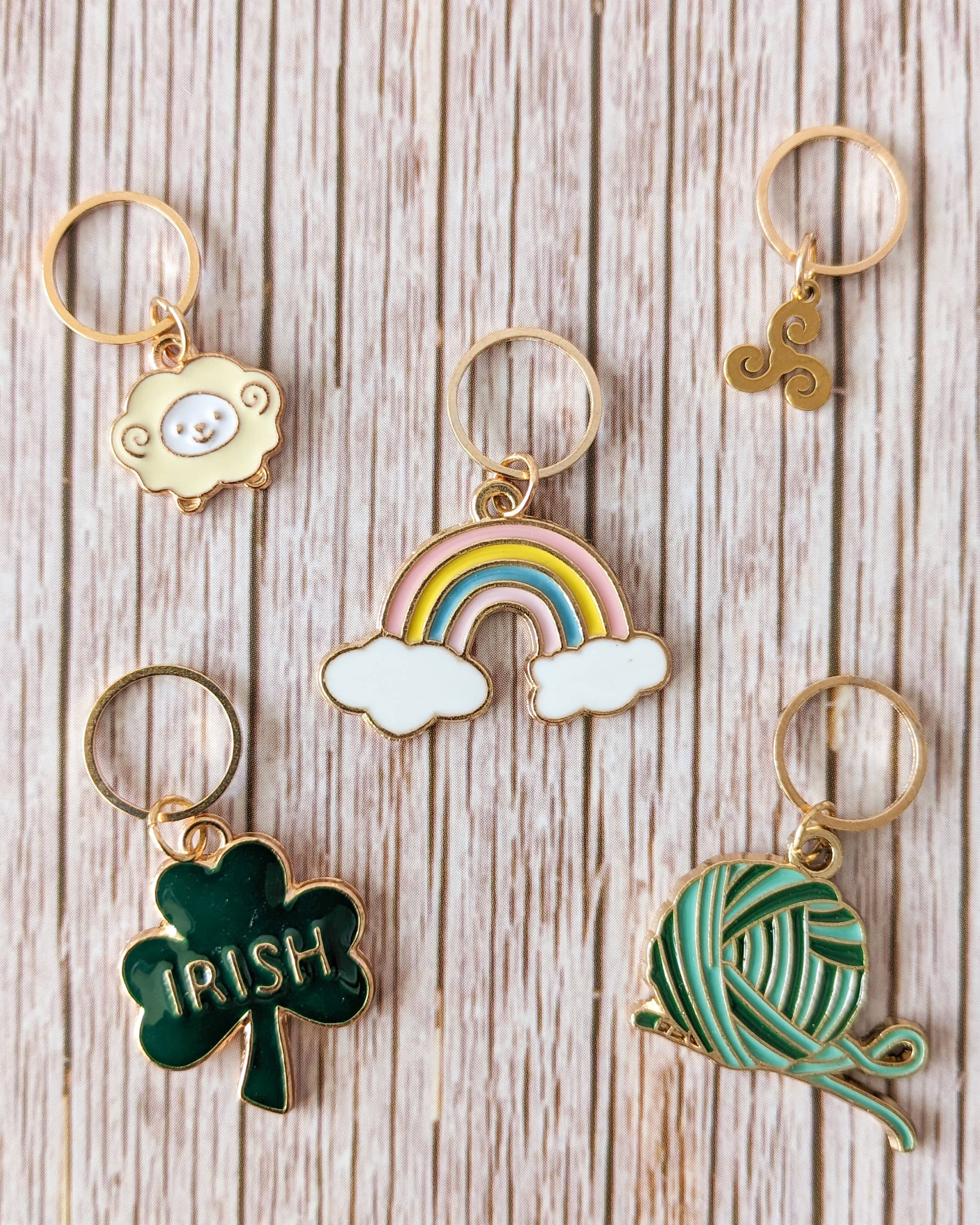 Hello Kim - Kim Chui - Vente Accessoire de tricot/crochet - Souvenirs d'Irlande - Anneaux marqueurs9