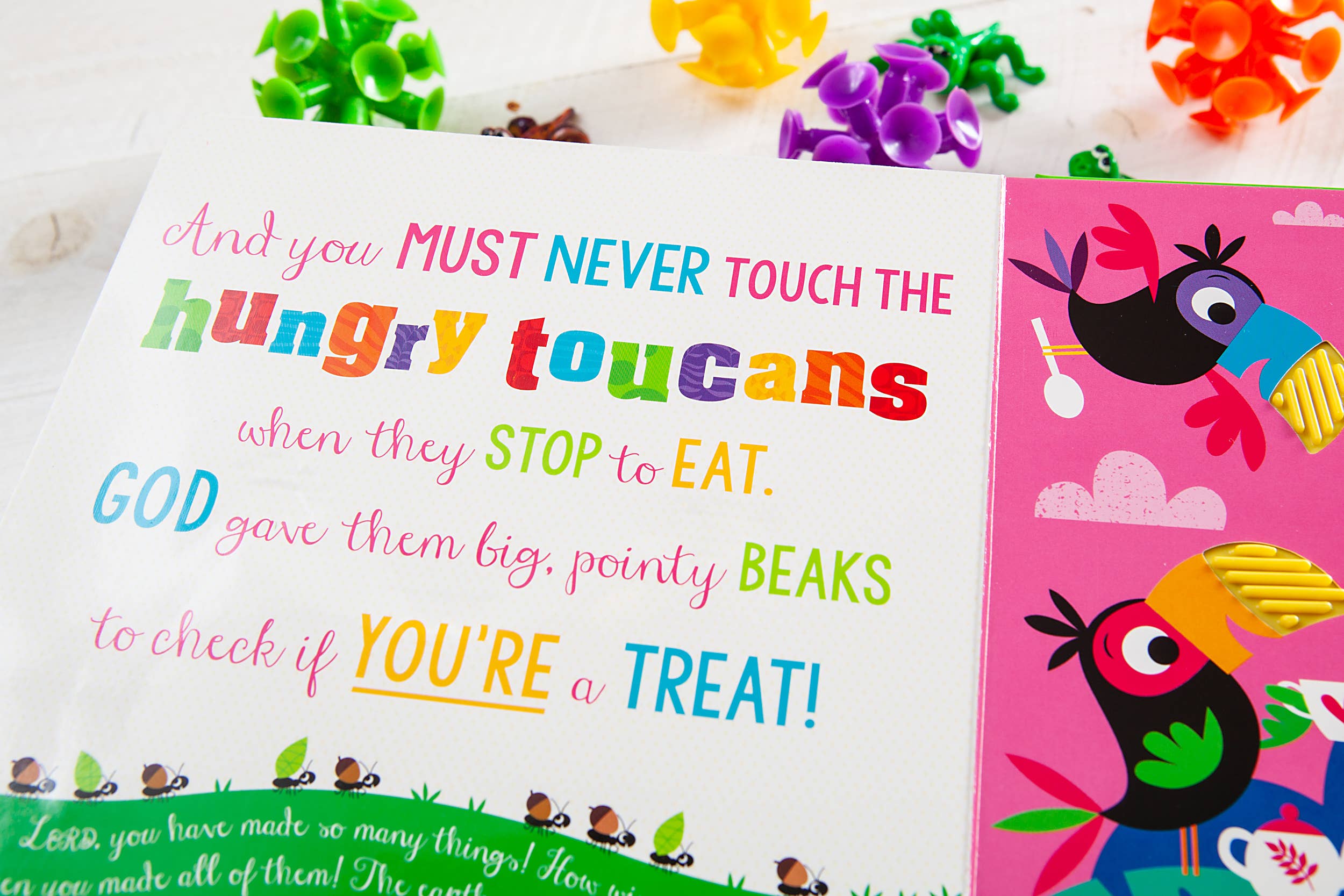 BroadStreet Publishing Group, LLC – wholesale Baby and toddler book (0–2) – Never Touch God’s Hungry Animals (Tactile Book - Ages 0+)1