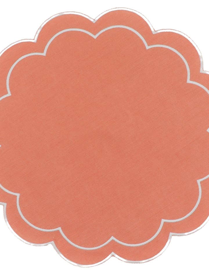 Tovaglietta Tramonto Salmone - Set di 4 per la vendita all'ingrosso da parte di Briton Court