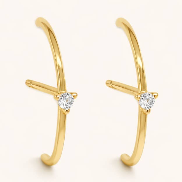 Draag de Attitude OORBELLEN voor wholesale door Folie à Trois