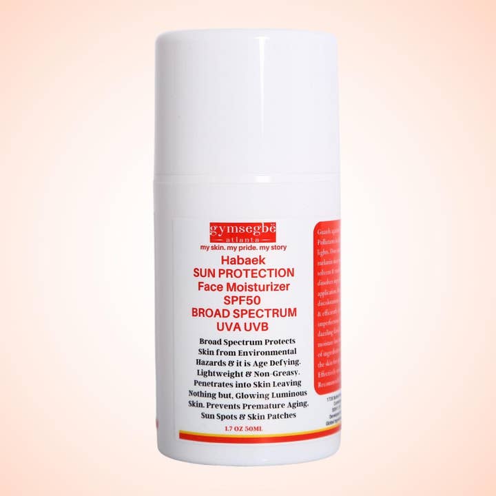 Habaek Sun Protection Face Moisturizer SPF50 | Peptides | Niacinamide for wholesale by Gymsegbe