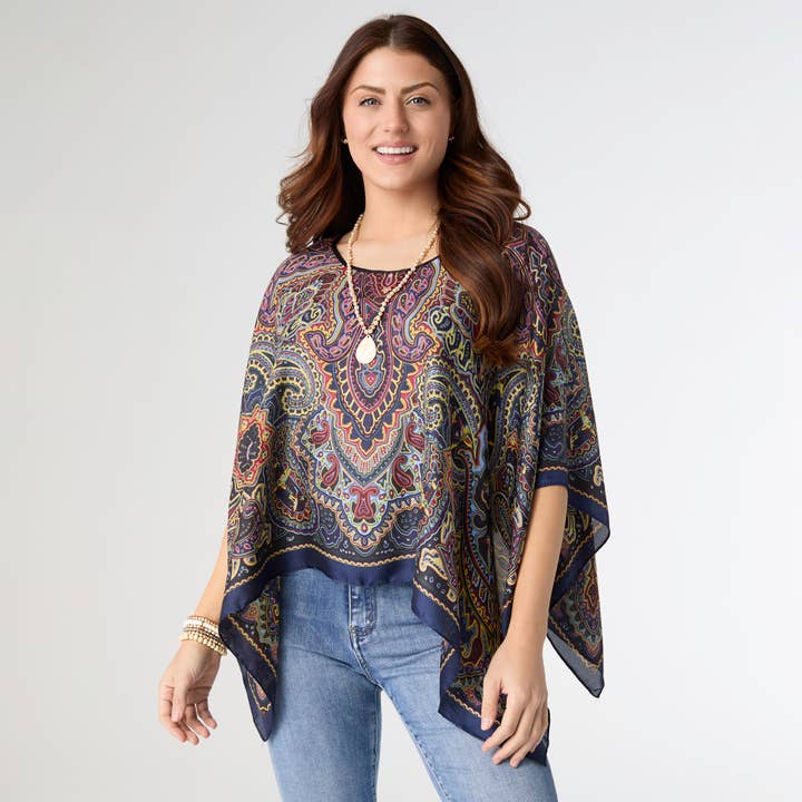 Margot imprimé enveloppant pour la vente par COCO + CARMEN