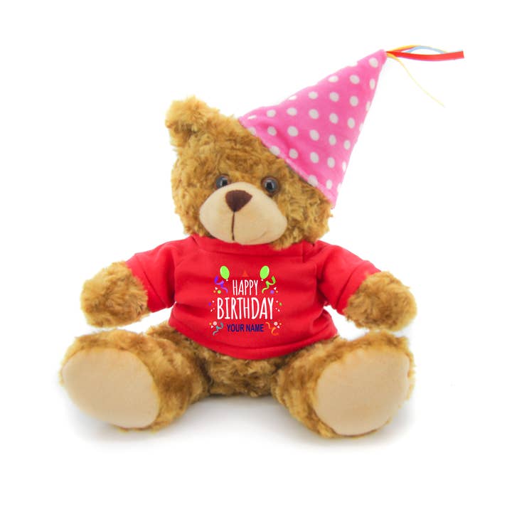 Plushland - Wholesale Stuffed/Plush Toy - Kids & Baby - Birthday Gift Personalized Teddy Bear 12“10