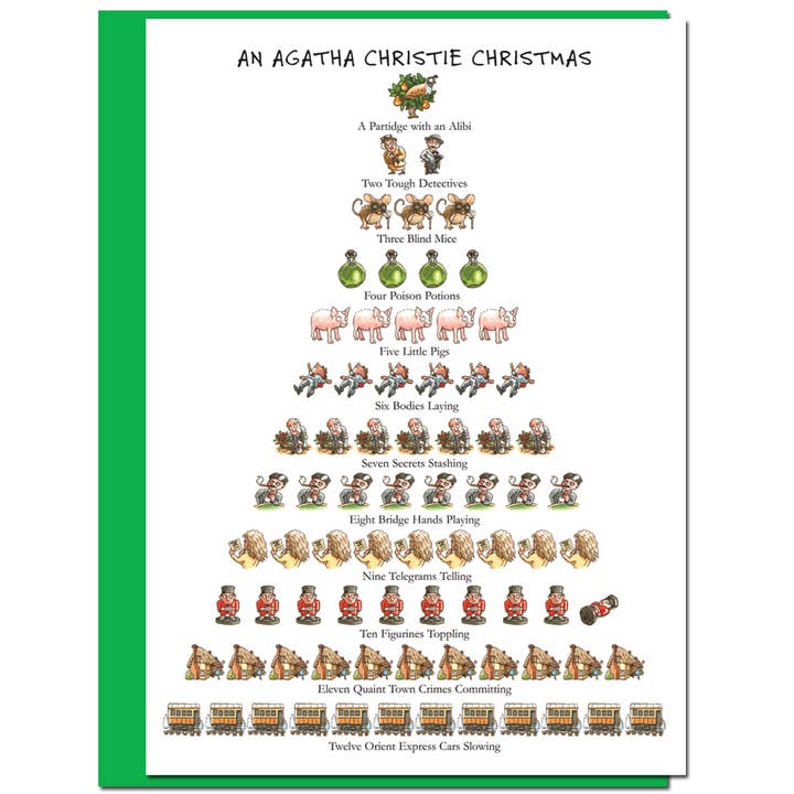 Art & Lit: 12 Days of Christmas Cards - see all 8 Styles! for wholesale by Allport Editions