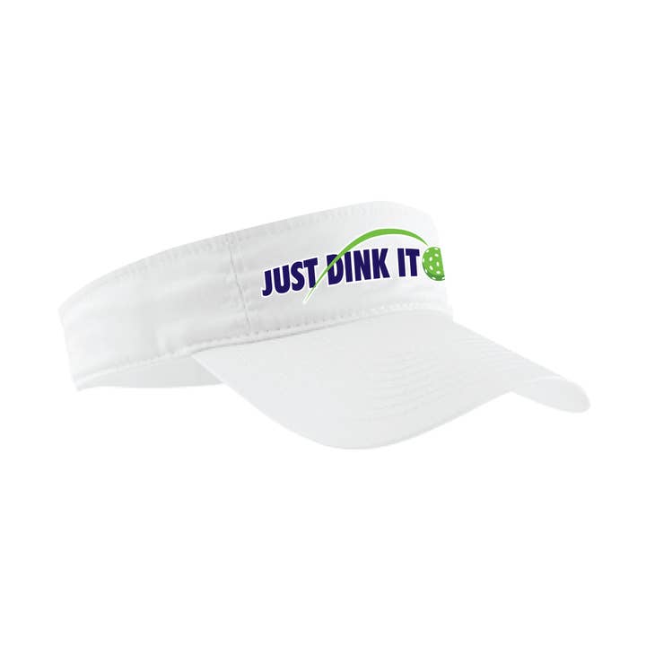 Just Dink It Visor for wholesale by MCCC Sportswear