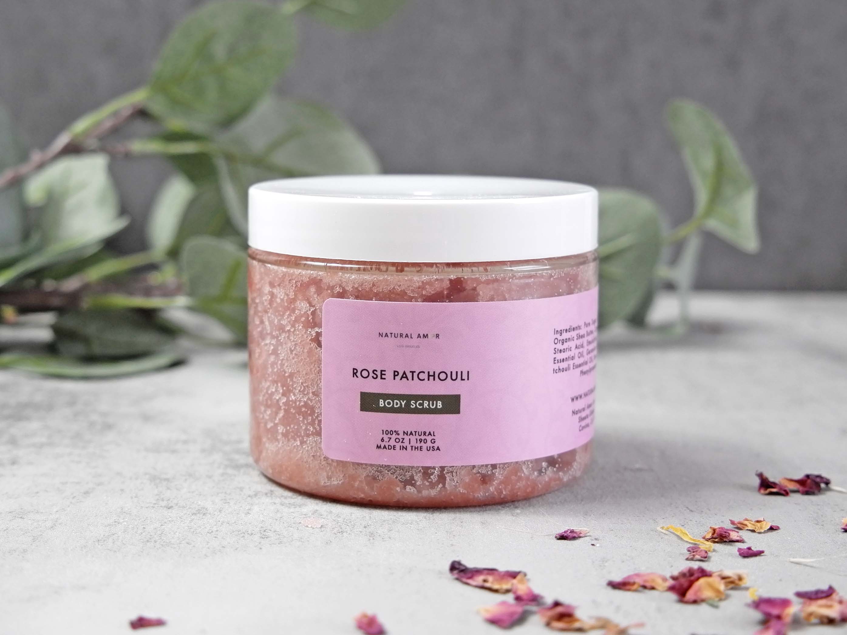 Natural Amor LLC - Venta al por mayor Exfoliante corporal - Exfoliante corporal natural de azúcar | White Label | Cuidado de piel personalizado1