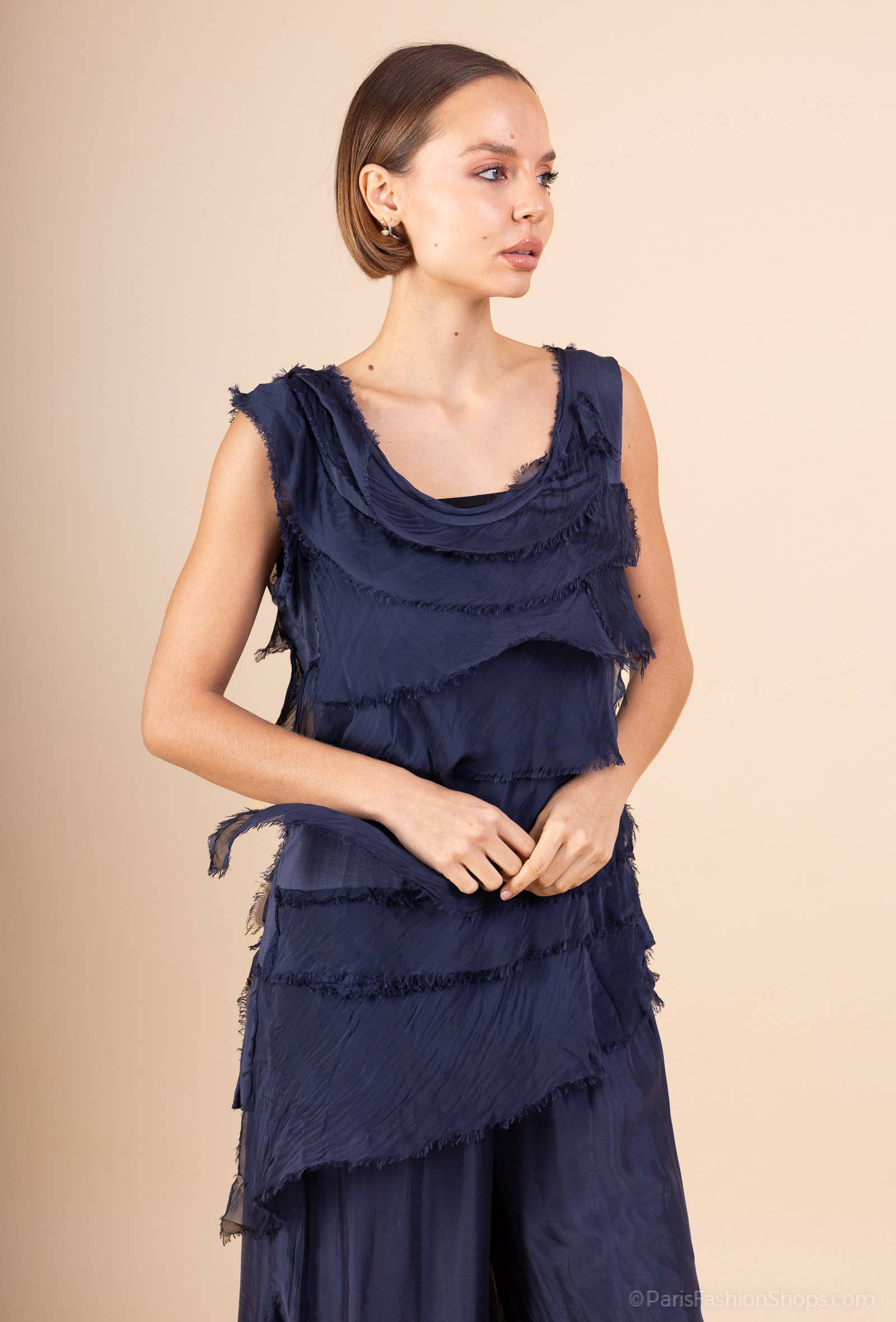 Shyloh - Wholesale Tunic - Women's - Ruffled Top 504834