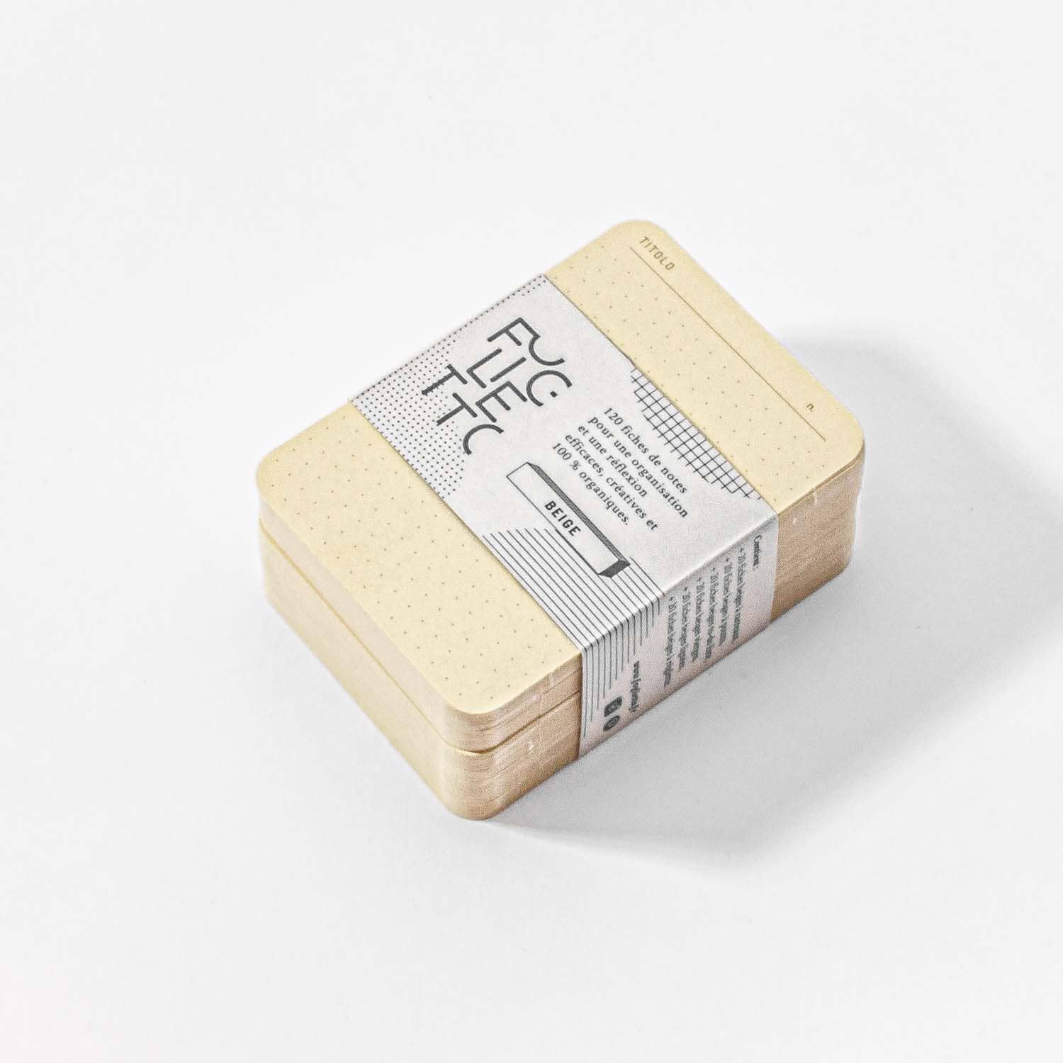 Foglietto - Wholesale Stationery/Notecard Set - Deck of A7 single-colored memo cards8