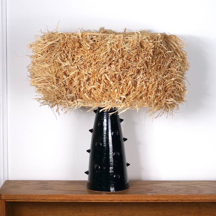 Froufrou lampeskærm i raphia for engroshandel hos Bohome Living