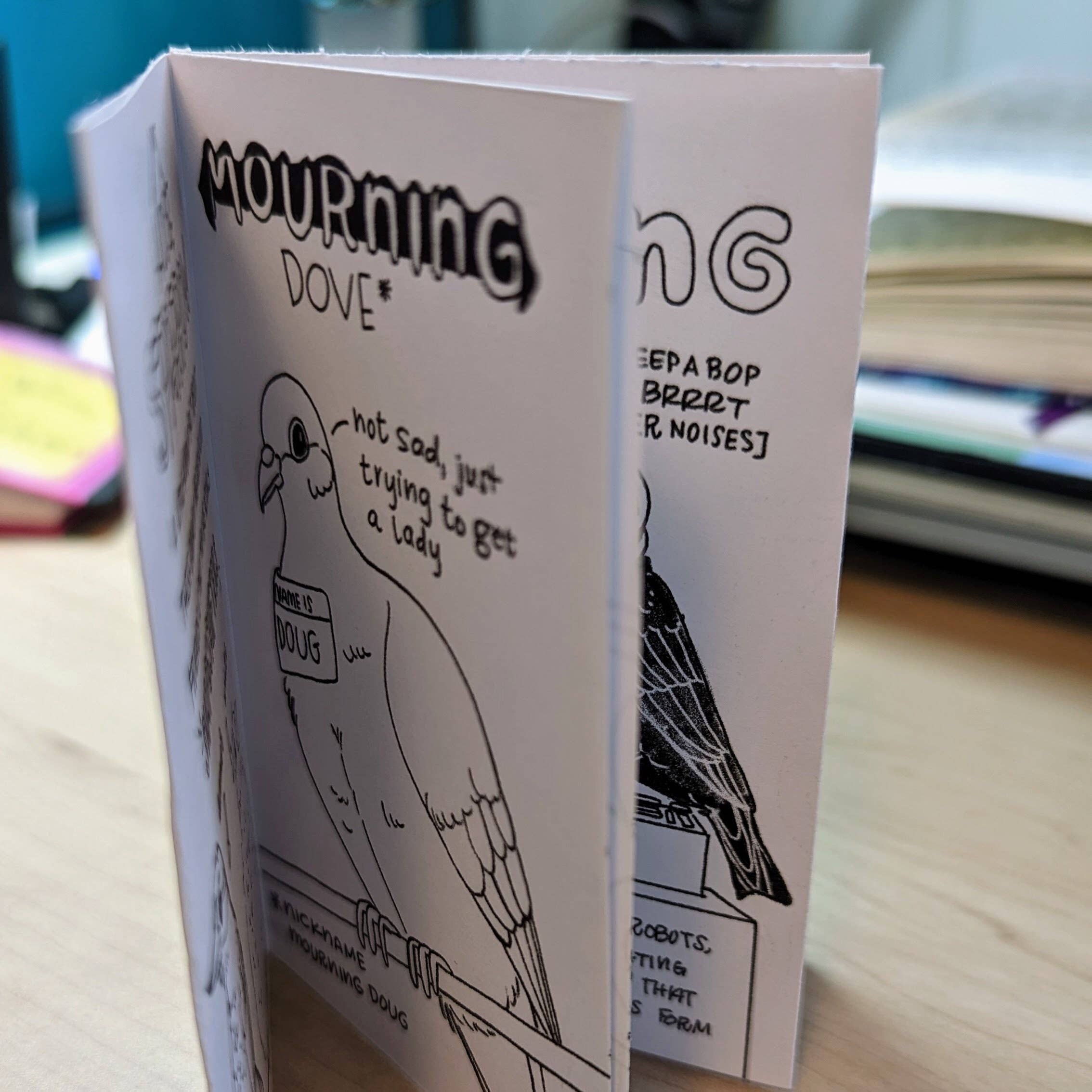 Kestrop Studio - Venta al por mayor Cómic - Mini cómic de pájaros: Los mejores amigos emplumados, volumen I1