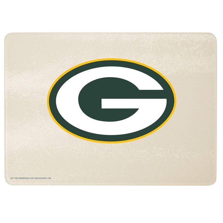 Glass Cutting Board, Green Bay Packers for wholesale by The Memory Company