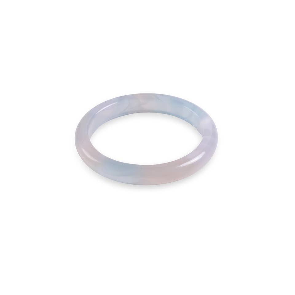 Fenna&Fei - Wholesale Band/Stacked Ring - 8 Pack - Spring Round Ring Collection Resin Stacking Rings1
