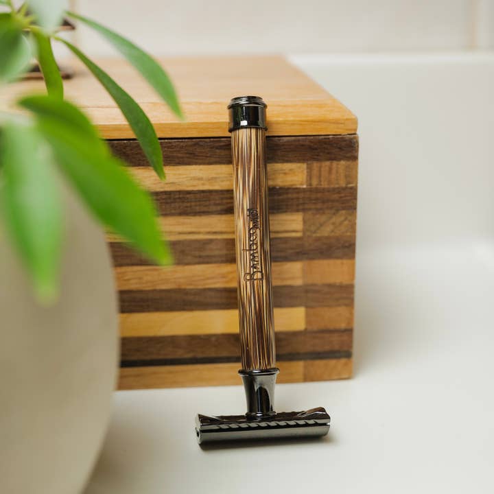 Bamboo Switch - Wholesale Razor - Bamboo Stainless Steel Safety Razor | Christmas Bestseller3