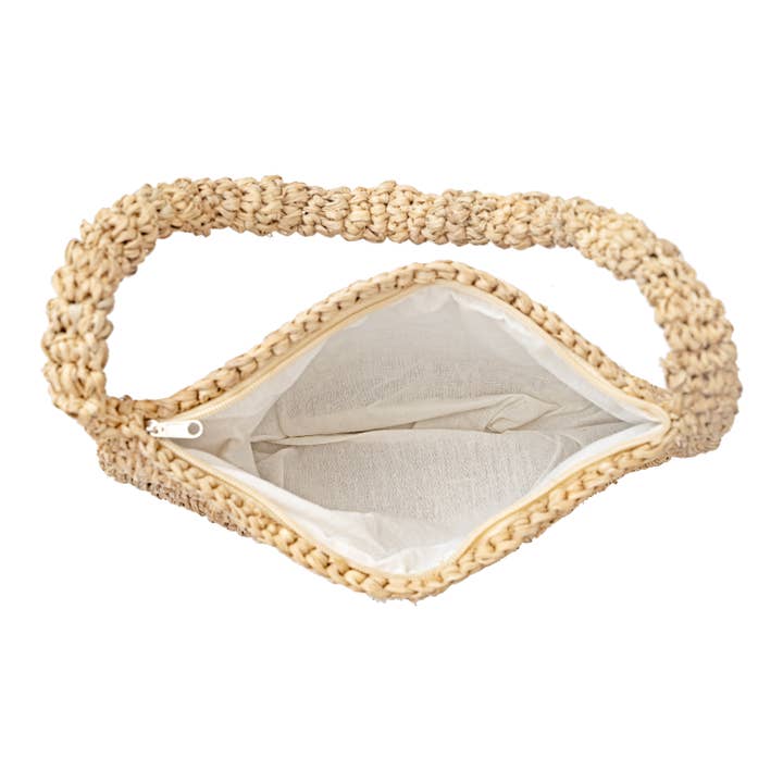 The Artisan and Company - Vendita all'ingrosso Borsa con manico - Donna - Borsa in rafia con manico superiore mini3