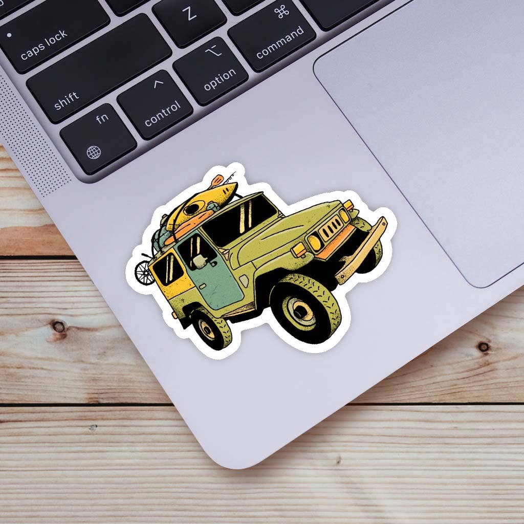 Big Moods - Wholesale Sticker - Camping Jeep Sticker2