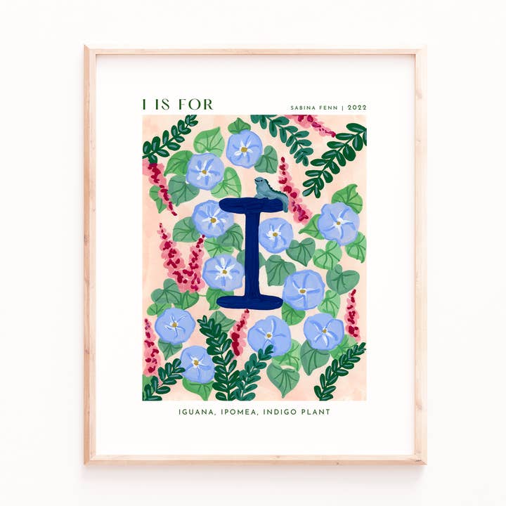 Monogram I Konsttryck för wholesale av Sabina Fenn