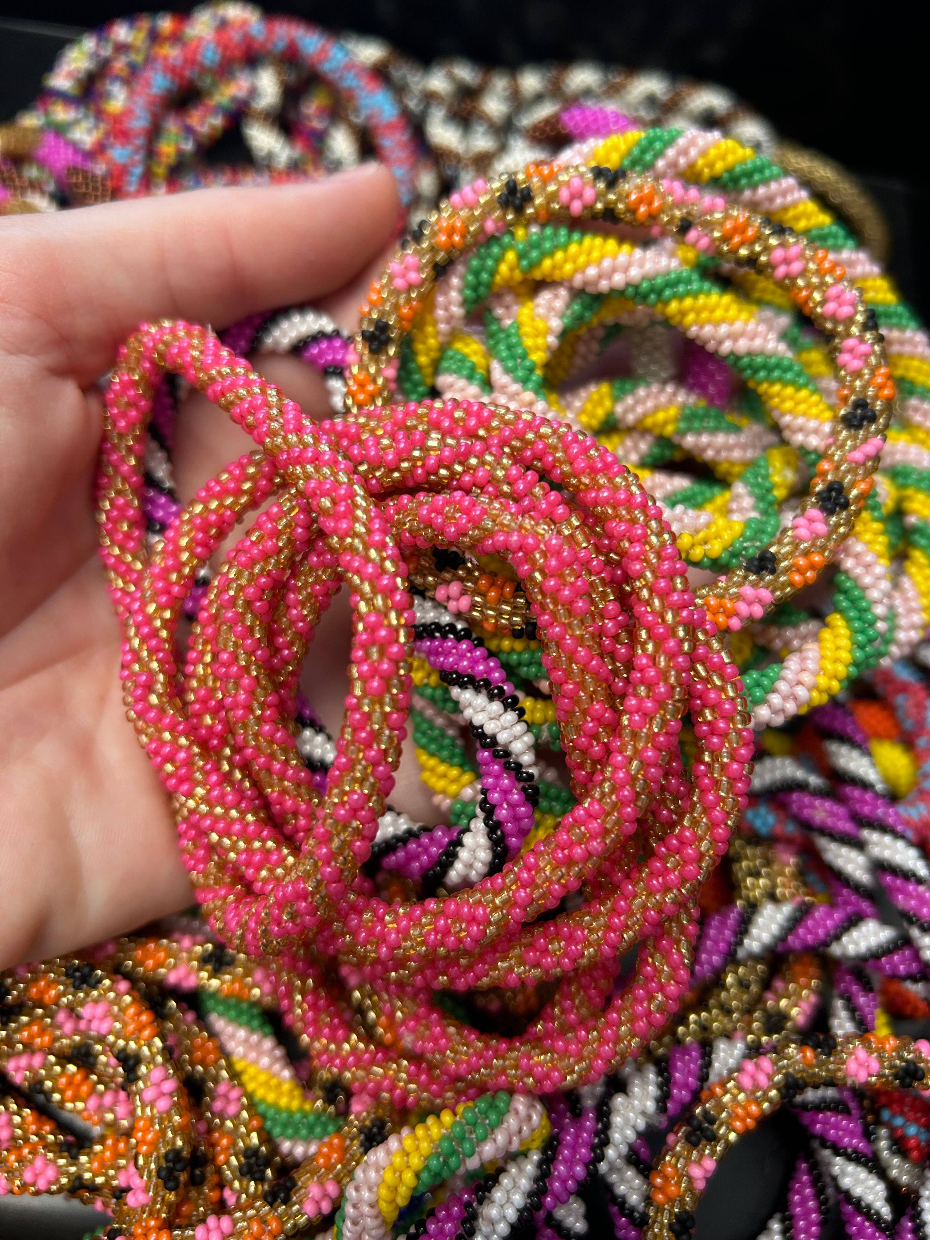 Kate Tuesday Jewelry - Wholesale Beaded Bracelet - Nepal Glass Bead Bracelets HOT!!9