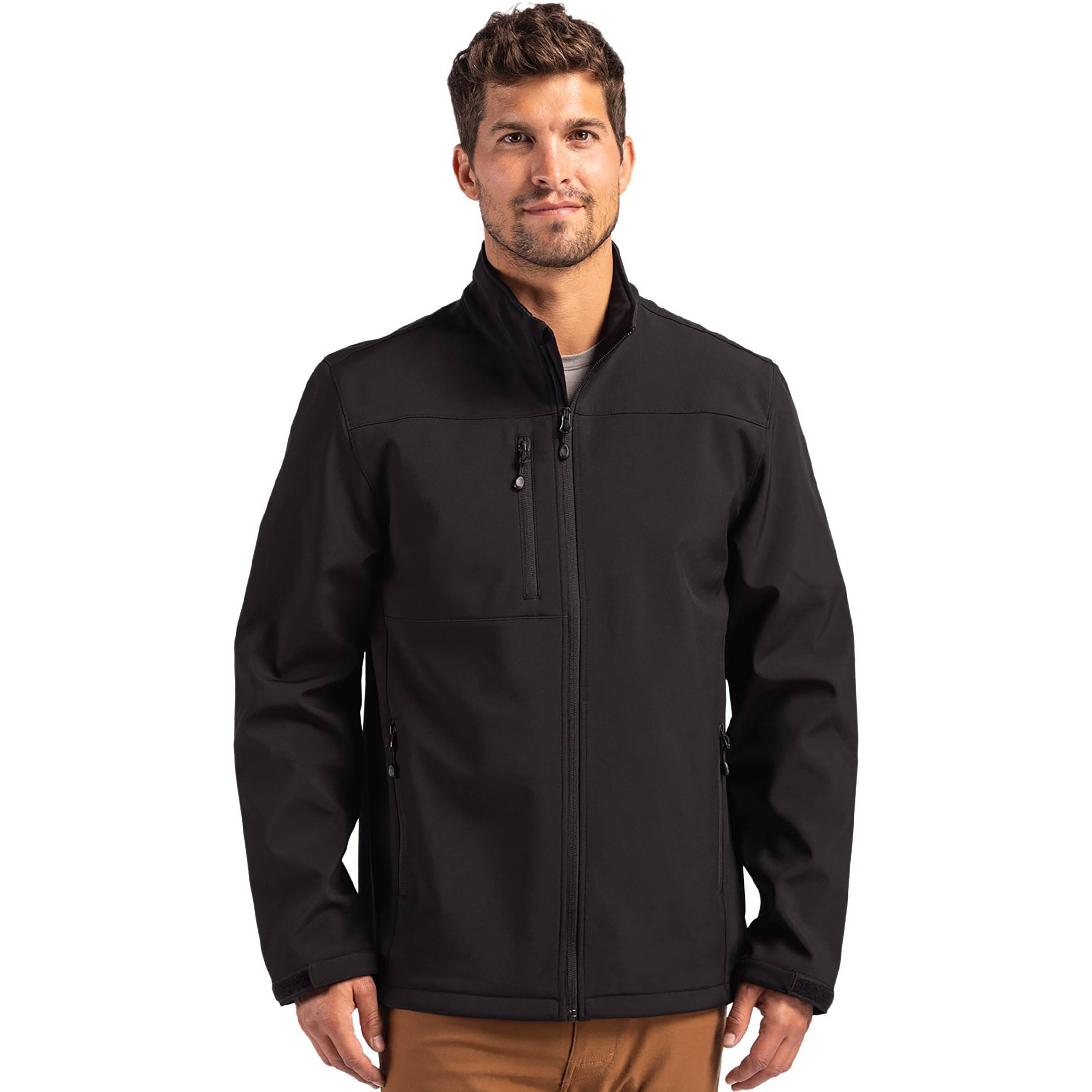Cutter & Buck - Wholesale Jacket - Men's - Clique Tempest Eco Waterproof Full Zip Mens Jacket0