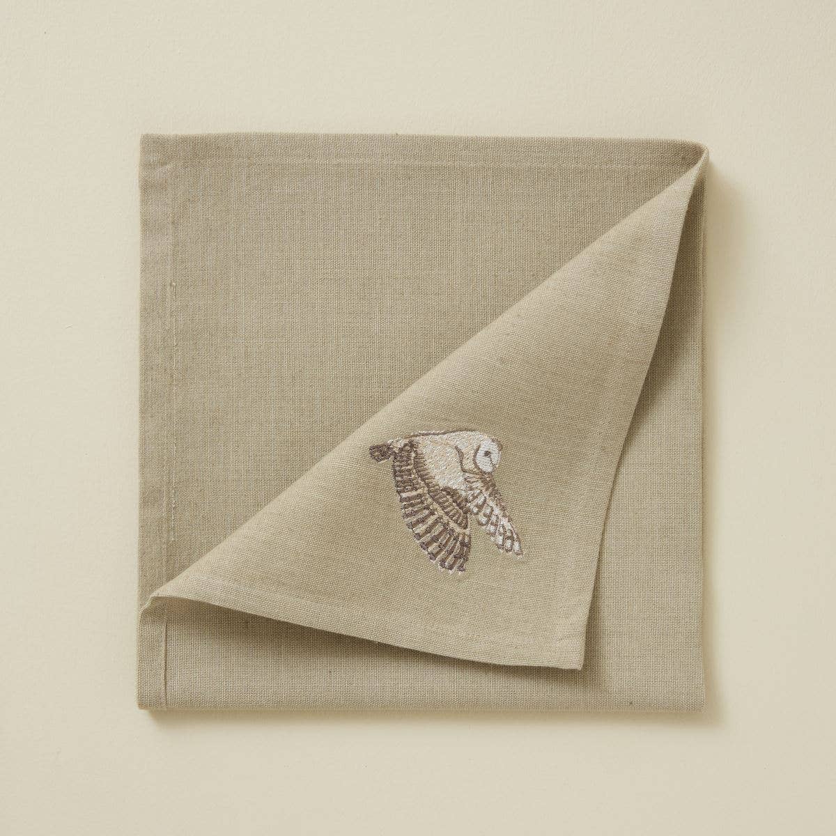 Sylvie Thiriez – Großhandel Papier- & Stoffserviette – Serviette L'envol naturel0