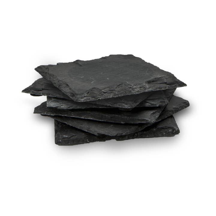 ROMINOX GmbH - Wholesale Coasters - ROMINOX® Coaster Set of 6//Sei Ardesia — Slate1