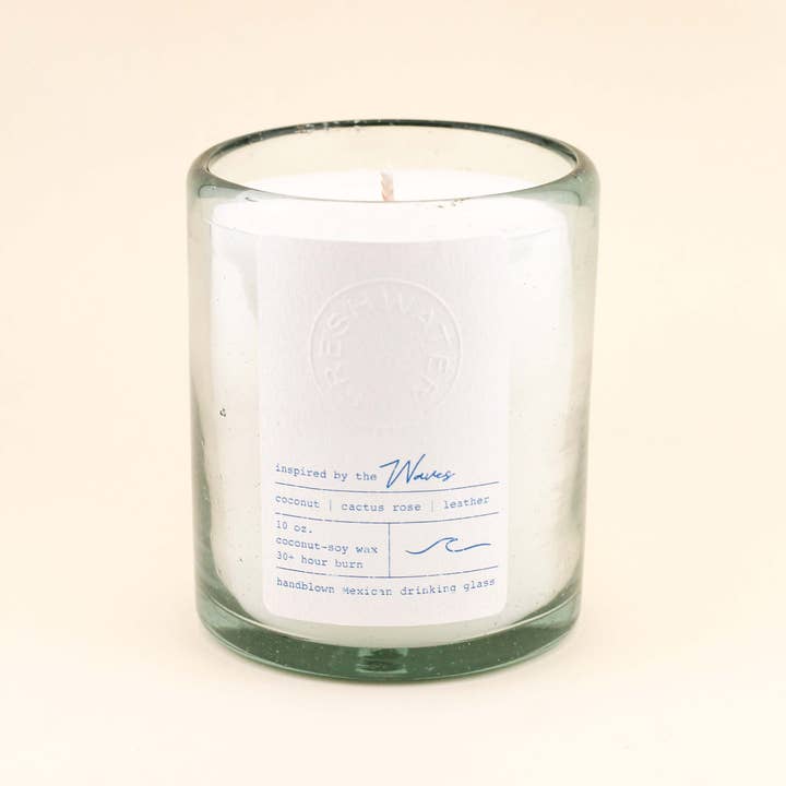 Freshwater Curated Goods - Wholesale Jar/Filled Candle - Freshwater Signature Candle