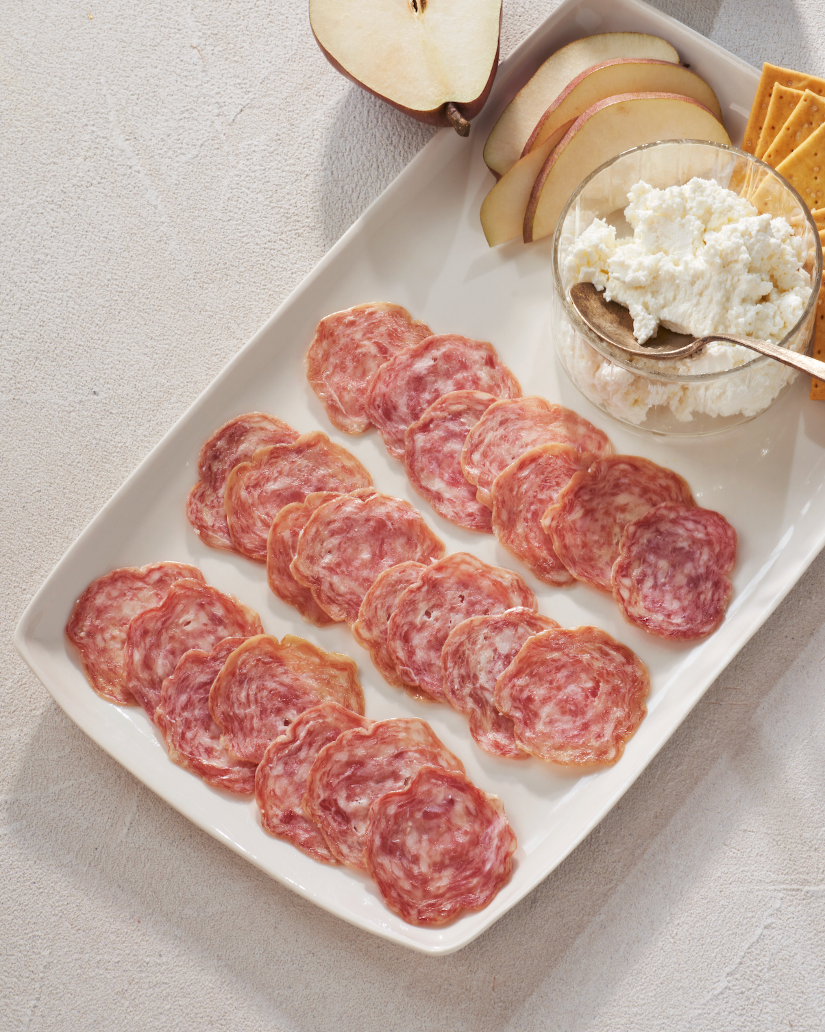 Charlito's Cocina – wholesale Salami – Campo Seco - Slow Cured Sea Salt and Pork Salami  Pre-Sliced5