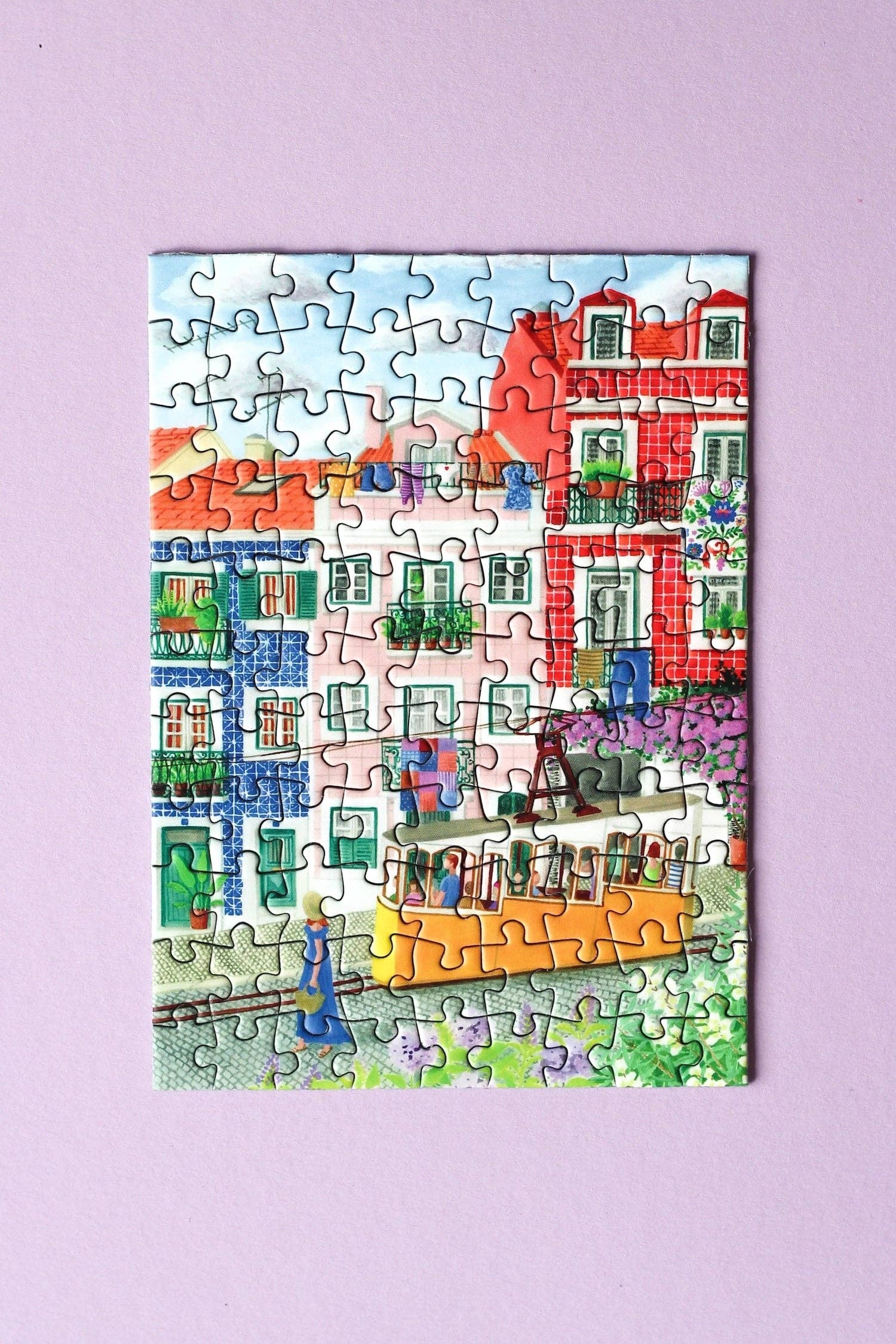 Piecely Puzzles - Wholesale Puzzle - Adult - Mini-Puzzle Lisbon, 99 pieces2