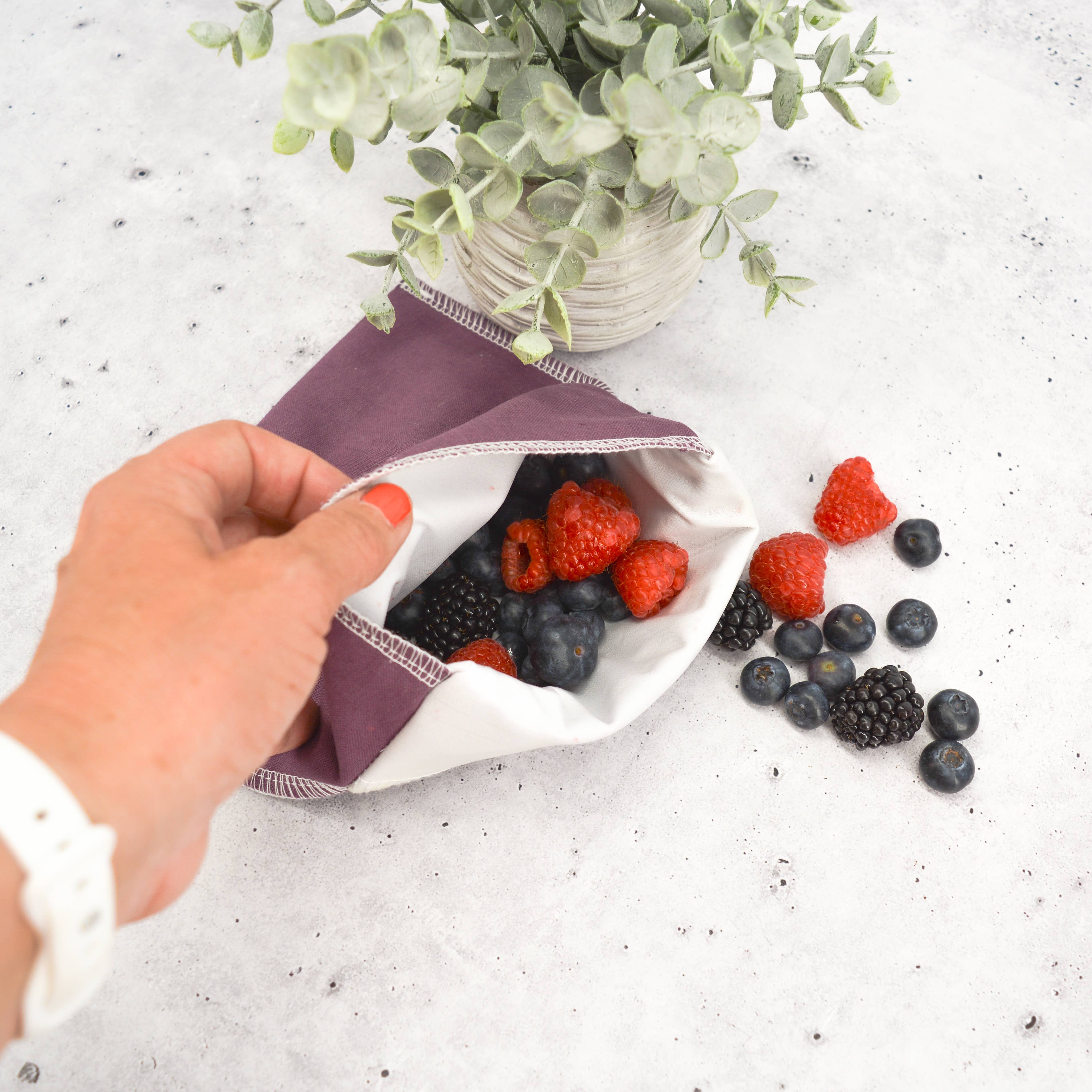 Marley's Monsters – Wrap/saco para armazenar alimentos por atacado – Saco de Snack: Linho - Caixa com 612