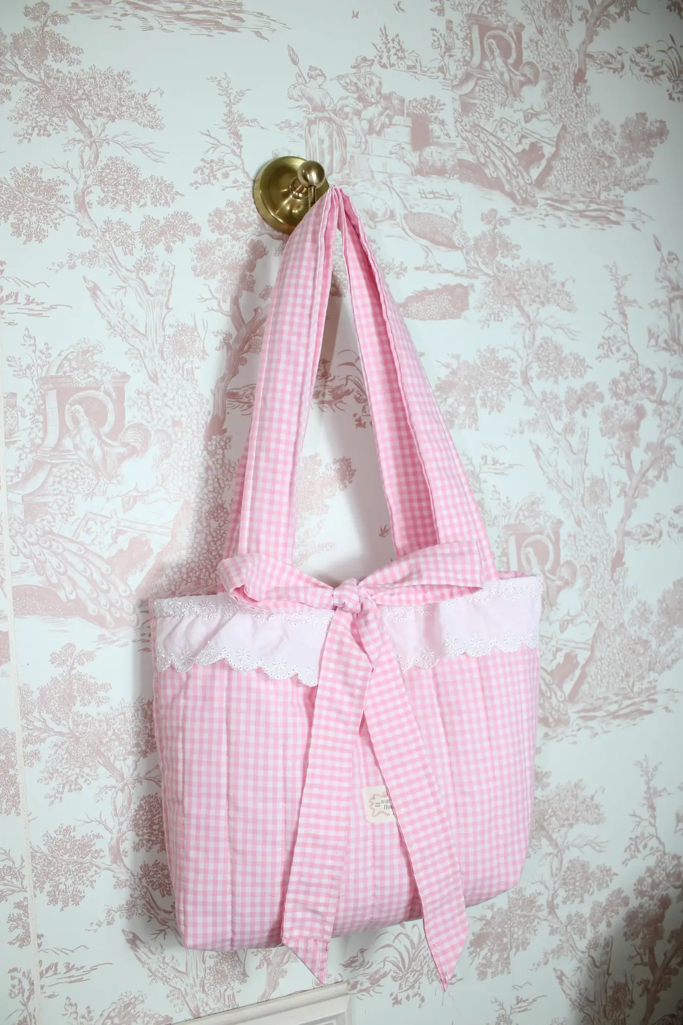 Barudah House - Wholesale Tote Bag - Women's - The Charlotte Handmade Mini Tote1