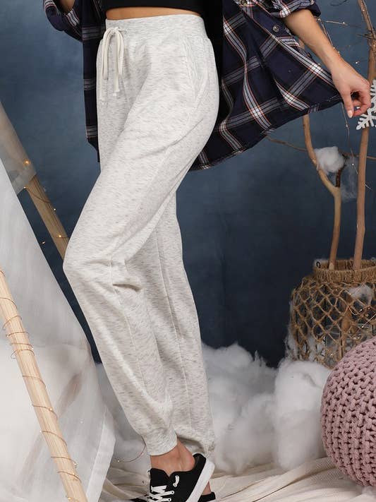 CWBLP399-P_INCASUAL ELASTIC WAIST JOGGERS PANTS WITH POCKETS for wholesale by NINEXIS