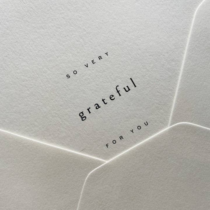 Jaymes Paper - Wholesale Thank You Card - Thank You No. 056
