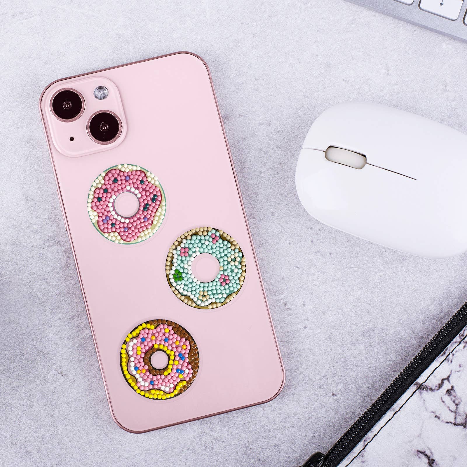 Wrapables.com - Wholesale DIY Craft Kit - Wrapables 5D Gem Painting Diamond Art Kits, 8pc Sweet Treats6