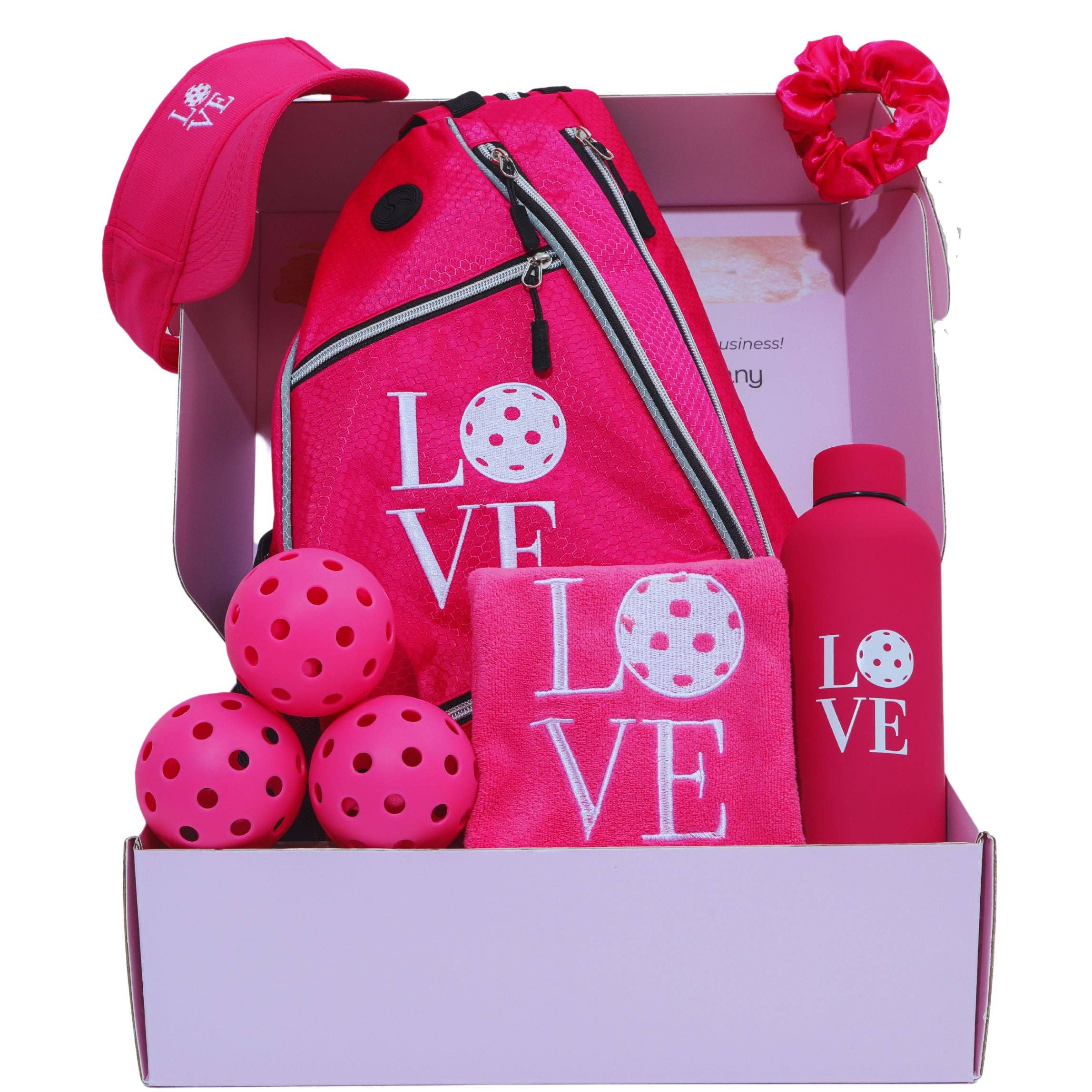 The Pretty Pickleball Company - Wholesale Sporting Accessories - The Dink Pink Pickleball Fan Pack1