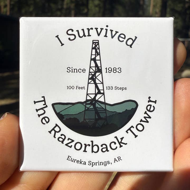 Aimants personnalisés pour réfrigérateur ! Forme carrée 2x2" pour la vente par Little Hiker Bird