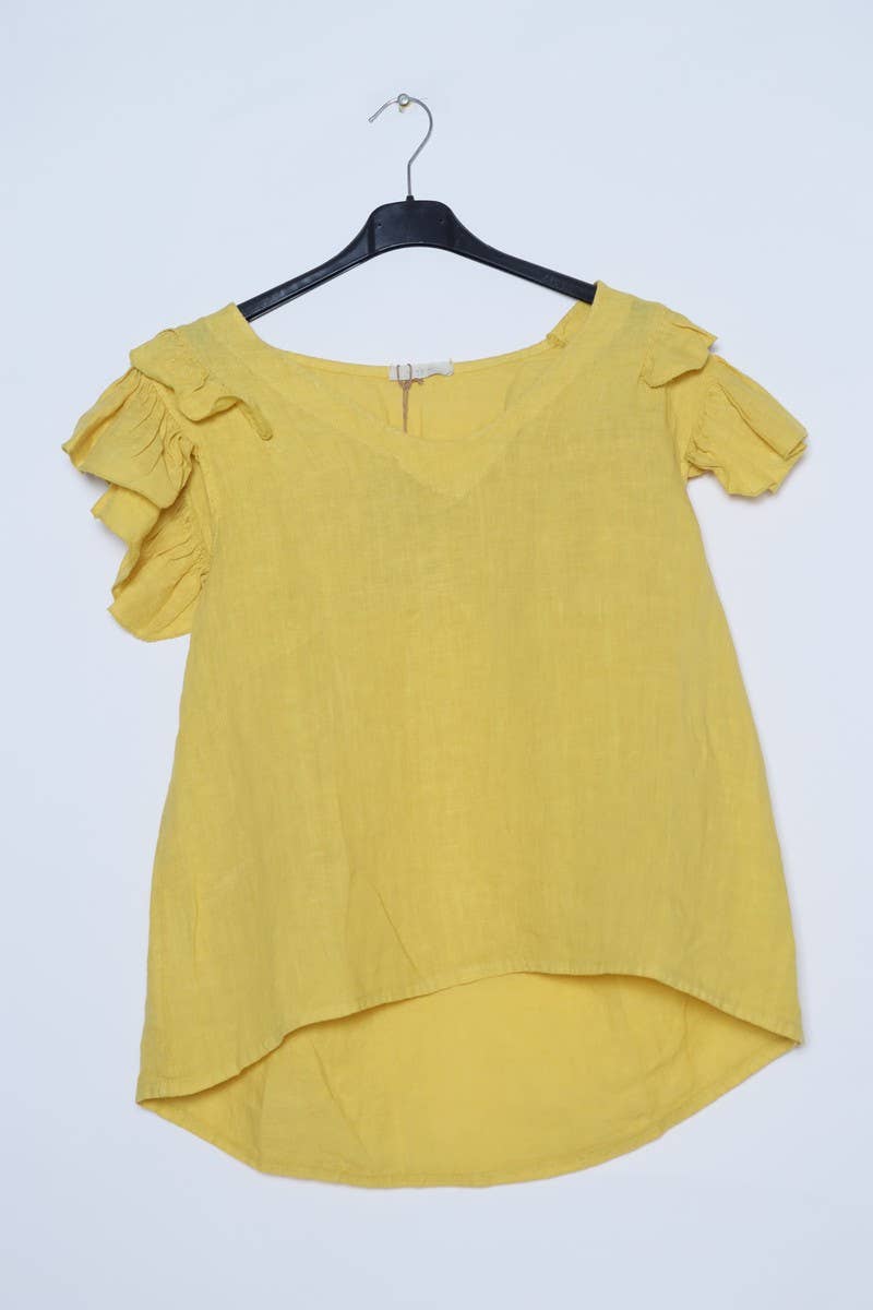 LÉA & LUC - Wholesale Blouse - Women's - 100% Linen Blouse REF. 1201932