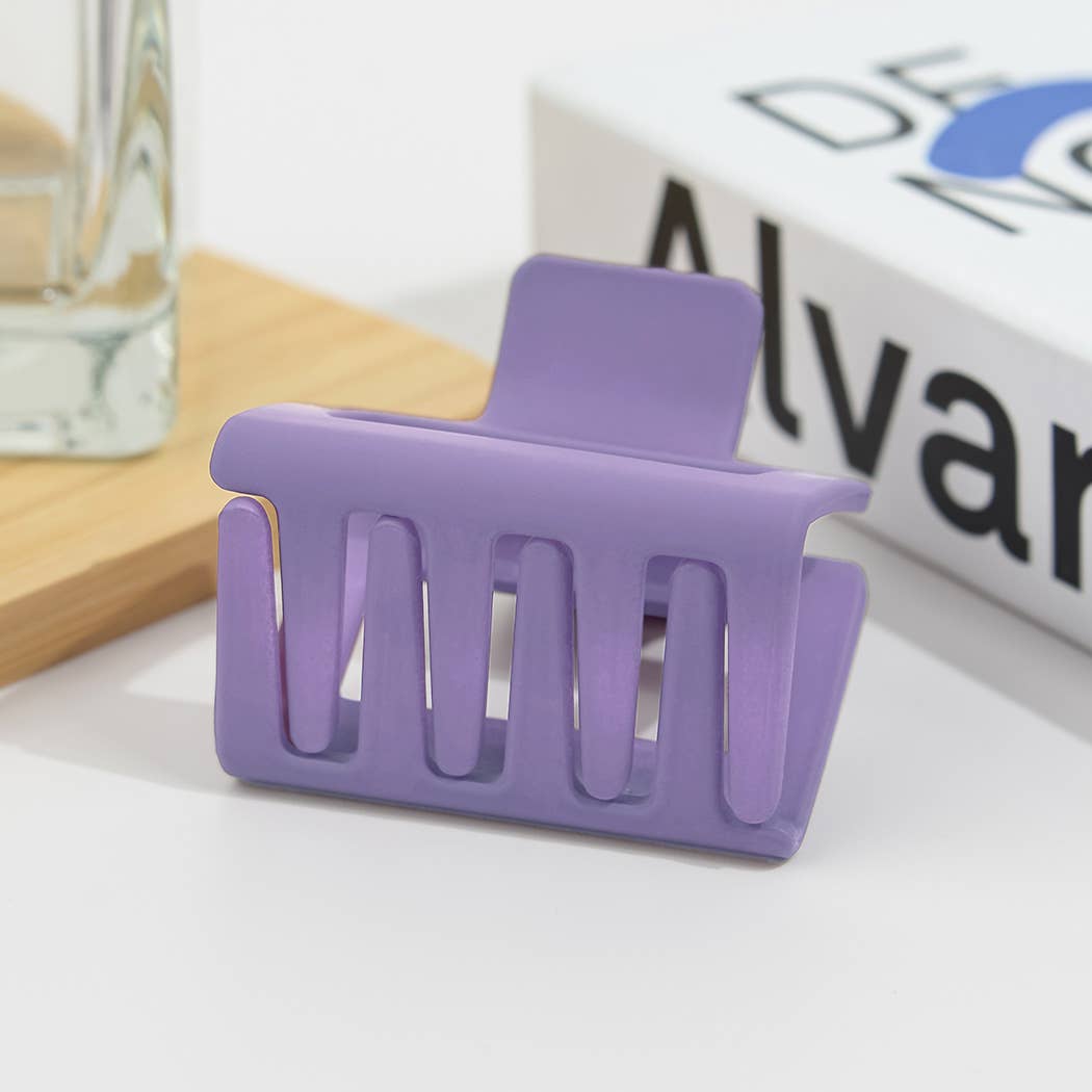 SoapElenGlen - Wholesale Hair Clip - Women's - Medium Square Hair Claw Clip16