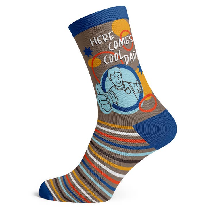 Socks To Be You - Wholesale Socks - Men's - Here Comes Cool Dad Socks