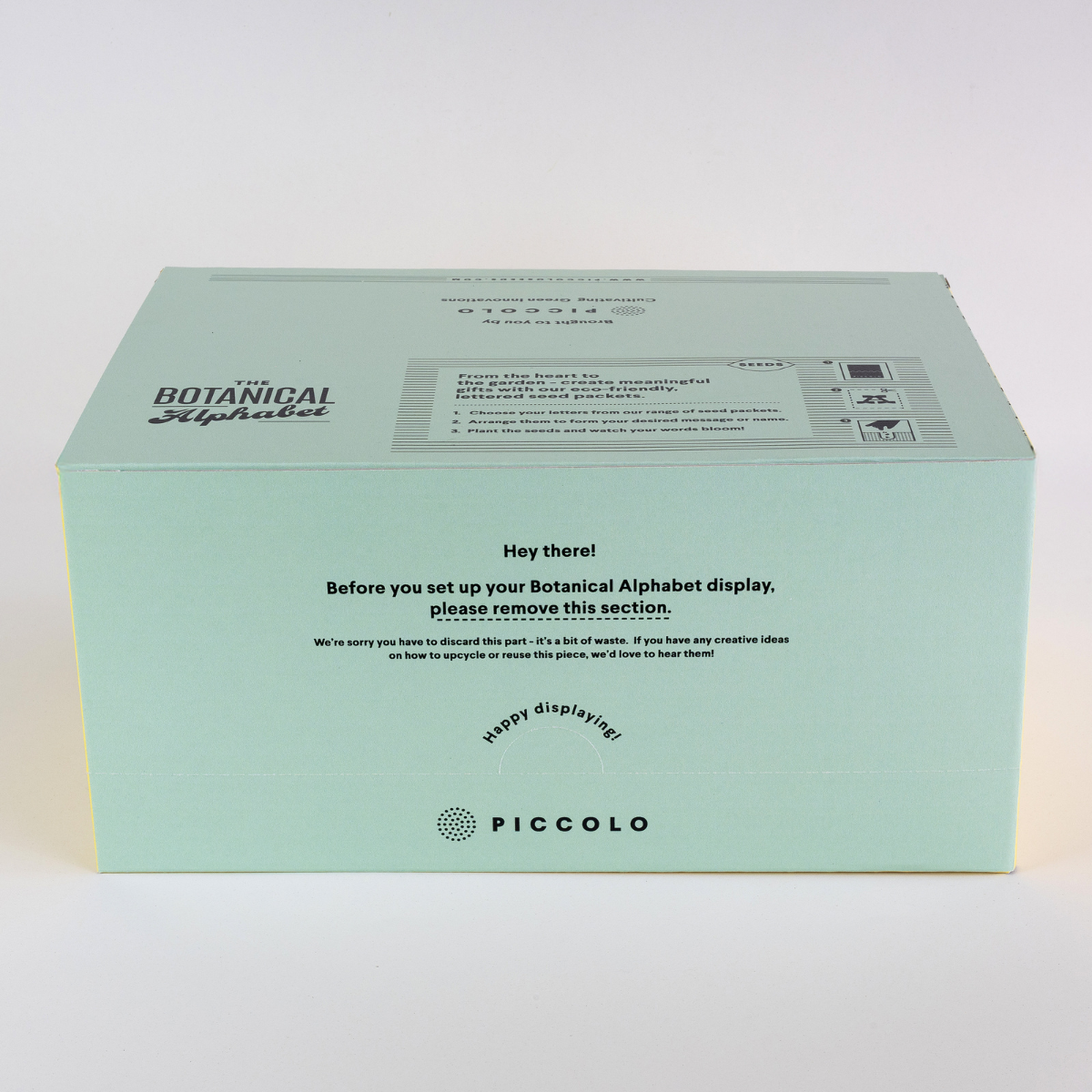 Piccolo Seeds – wholesale Frön – Botaniska alfabetet - komplett display4