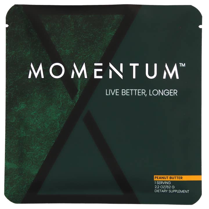 Longevity Protein Shake, Peanut Butter (Single) for wholesale by Momentum