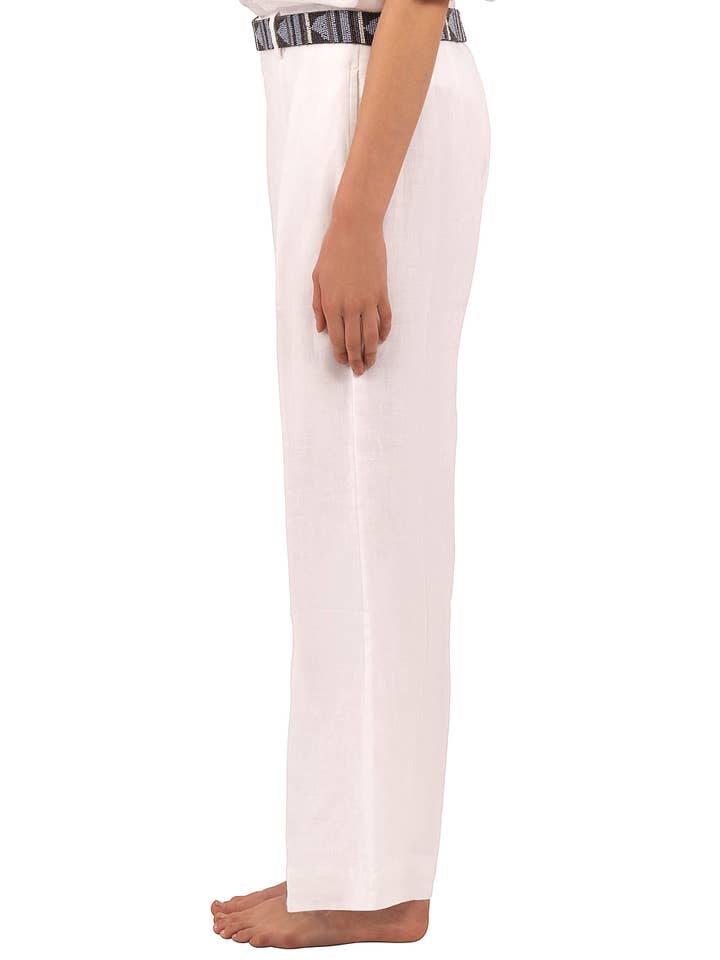 Gretchen Scott LLC – wholesale Pants – Women's – Bacall Linen Trousers - La Di Da1