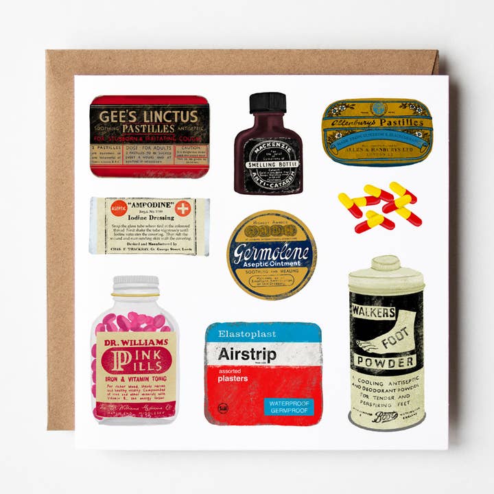 Design Smith – wholesale Get well card – Get Well Soon - blank greetings card0